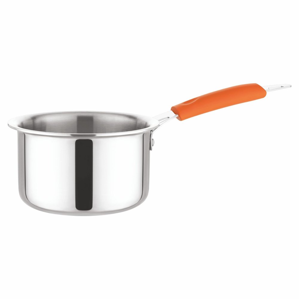 TRIPLY SAUCE PAN STAINLESS STEEL COOKWARE SIZE 1650 ML