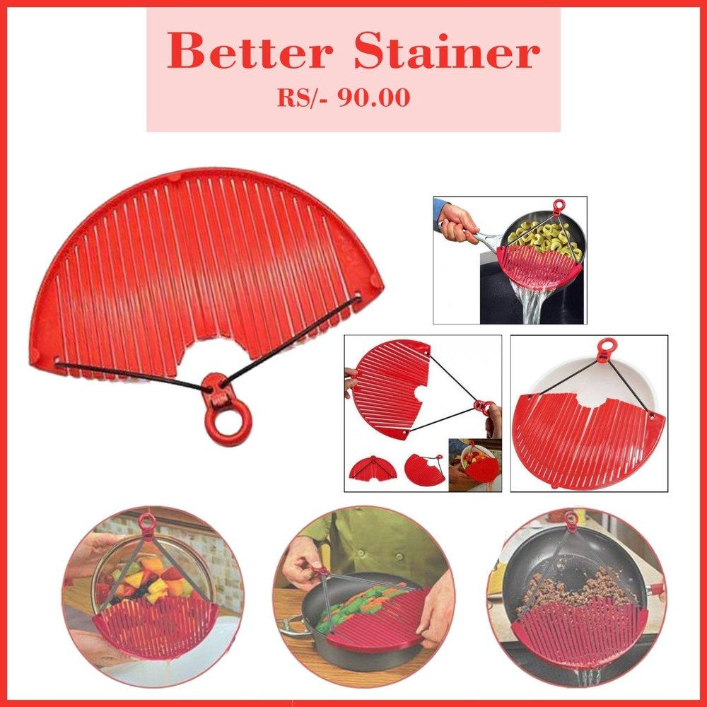 Good Plastick Kitchen Better Stainer, Size: Standerd