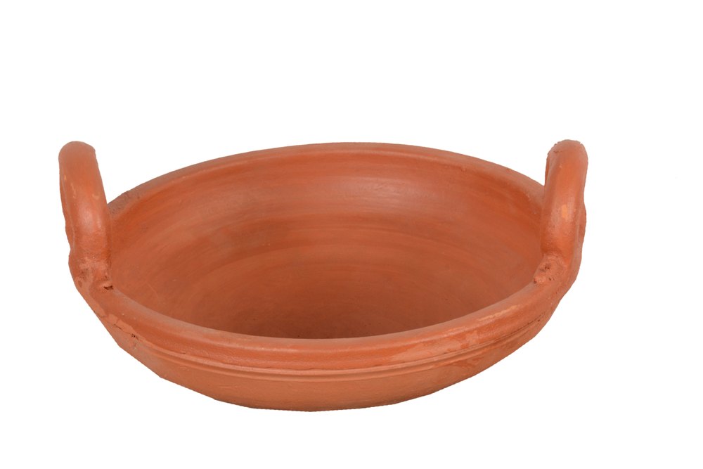 Mitti Clay Cooking Kadhai, For Interior Decor And Exterior Decor