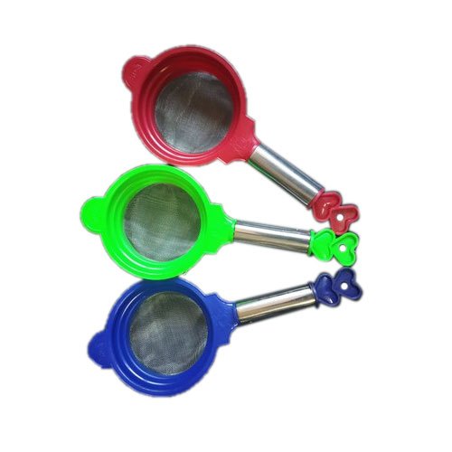 Sanskar Plastic Plastic And Stainless Steel Classic Tea Strainers