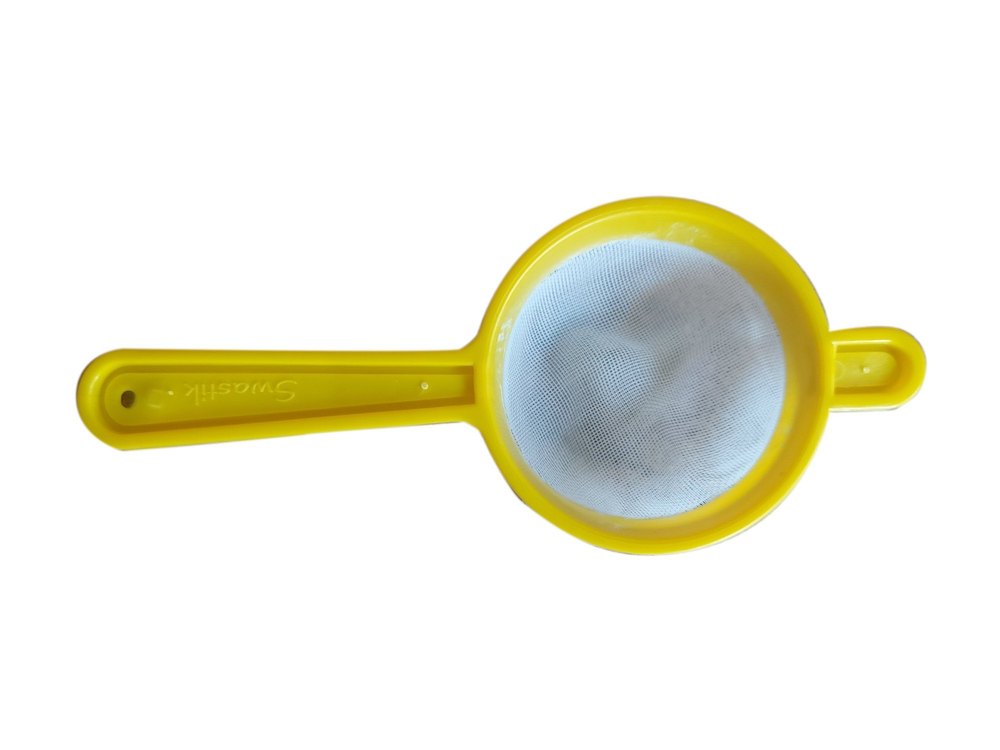 SWASTIK Round With Handle TEA STAINER PLASTIC NO. 5, For Home