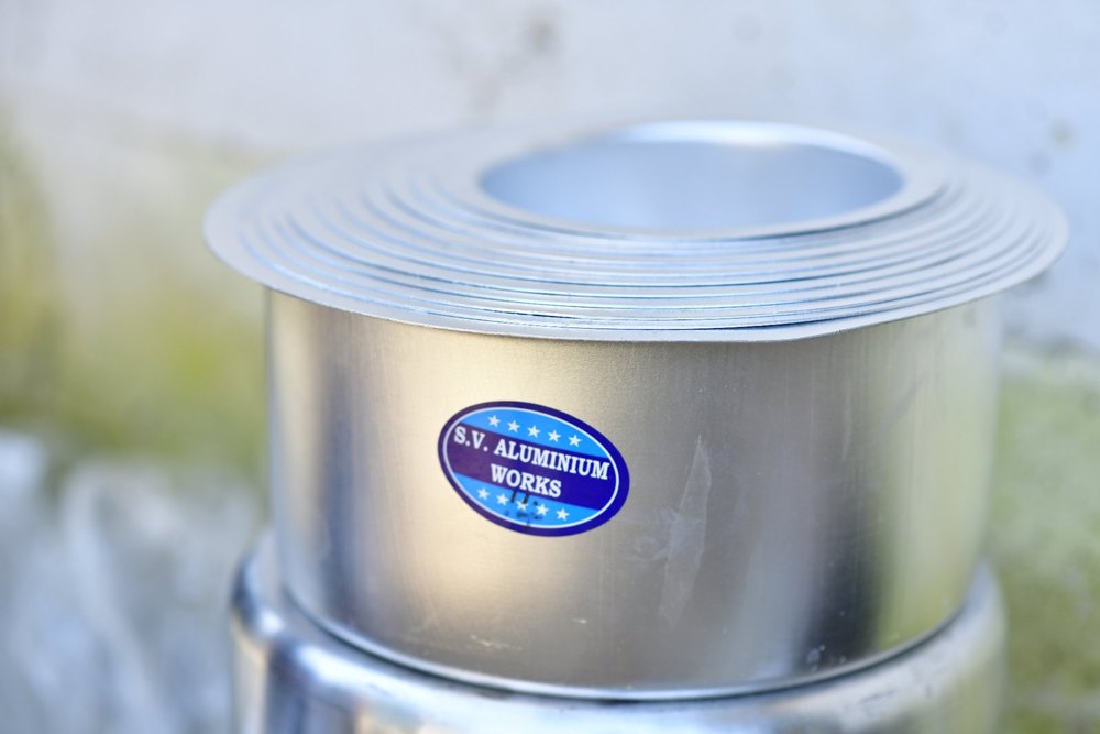Silver Aluminium Tope Sets