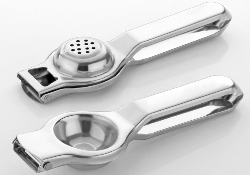 Stainless Steel 2 in 1 SS body lemon squizer