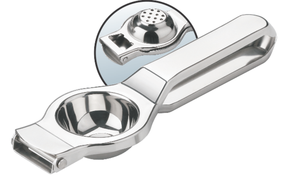 Stainless Steel Polished Lemon Squeezer Cum Bottle Opener, Packaging Type: Box
