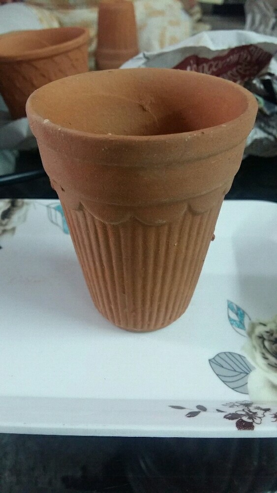 Terracotta Brown Clay Kullad