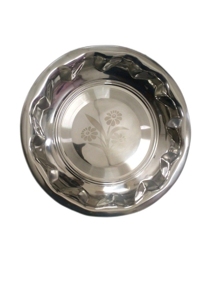Mirror Finishing Silver Stainless Steel Wedding Parat