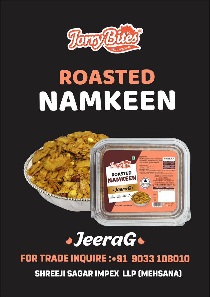 Wheat Flour Roasted Namkeen JeeraG, Packaging Size: 200 Grams