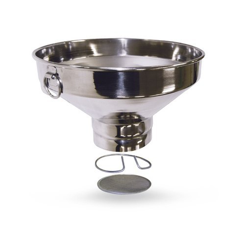 Silver Stainless Steel SS Milk Strainer