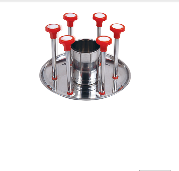 SS Deluxe Glass Stand