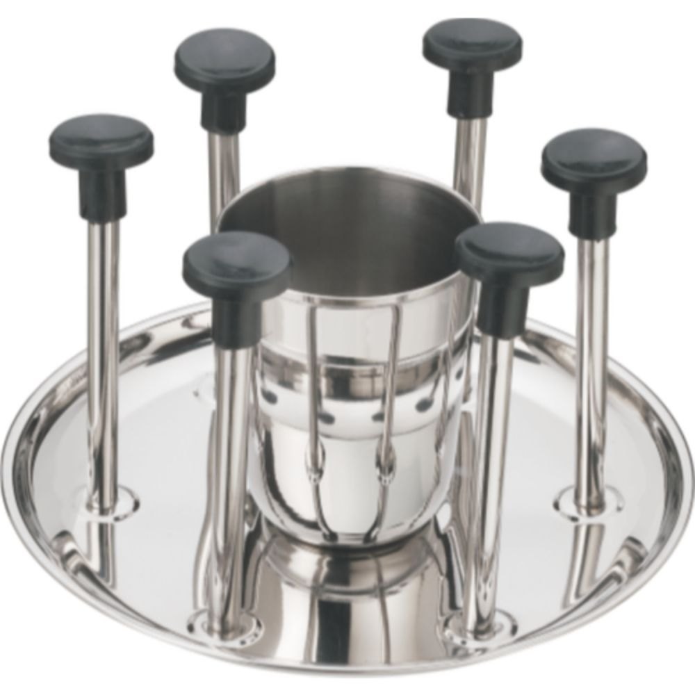 Stainless Steel Glass Stand