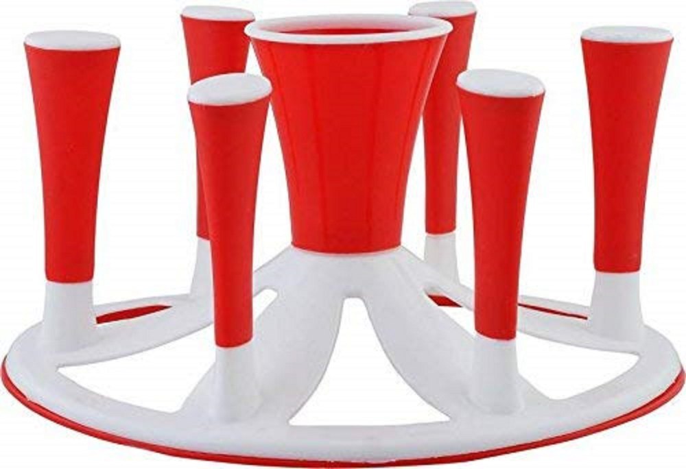 DHRUV Polished Finishing Plastic Glass Stand, For Kitchen