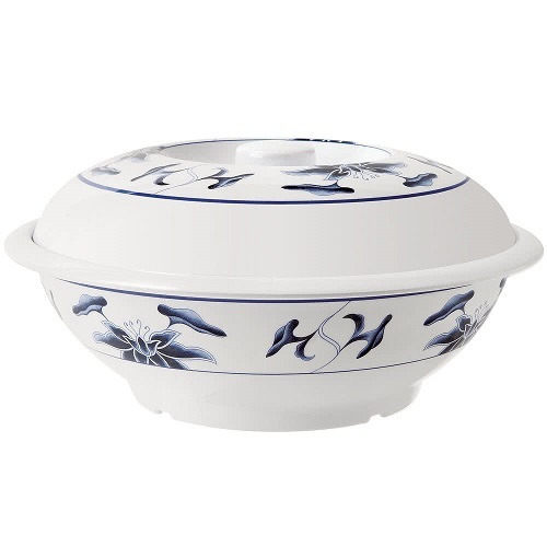 Sharewell White Melamine Printed Casserole