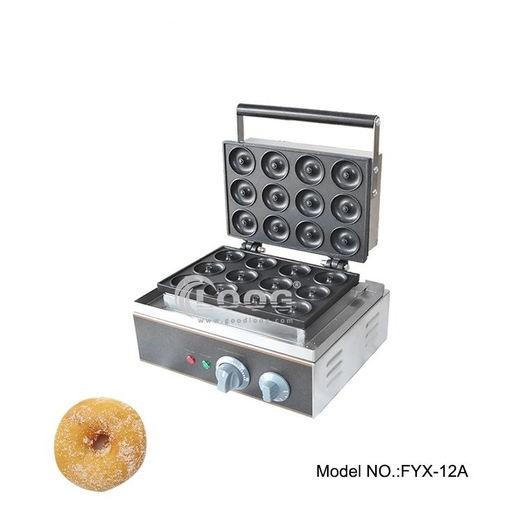 Stainless Steel Mini Donut Waffle Maker
