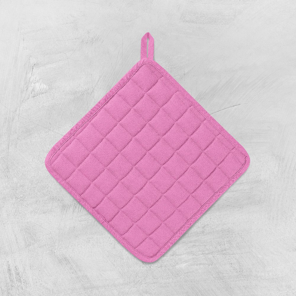 Cotton Plain Solid Potholders, Size: 20x20 Cm