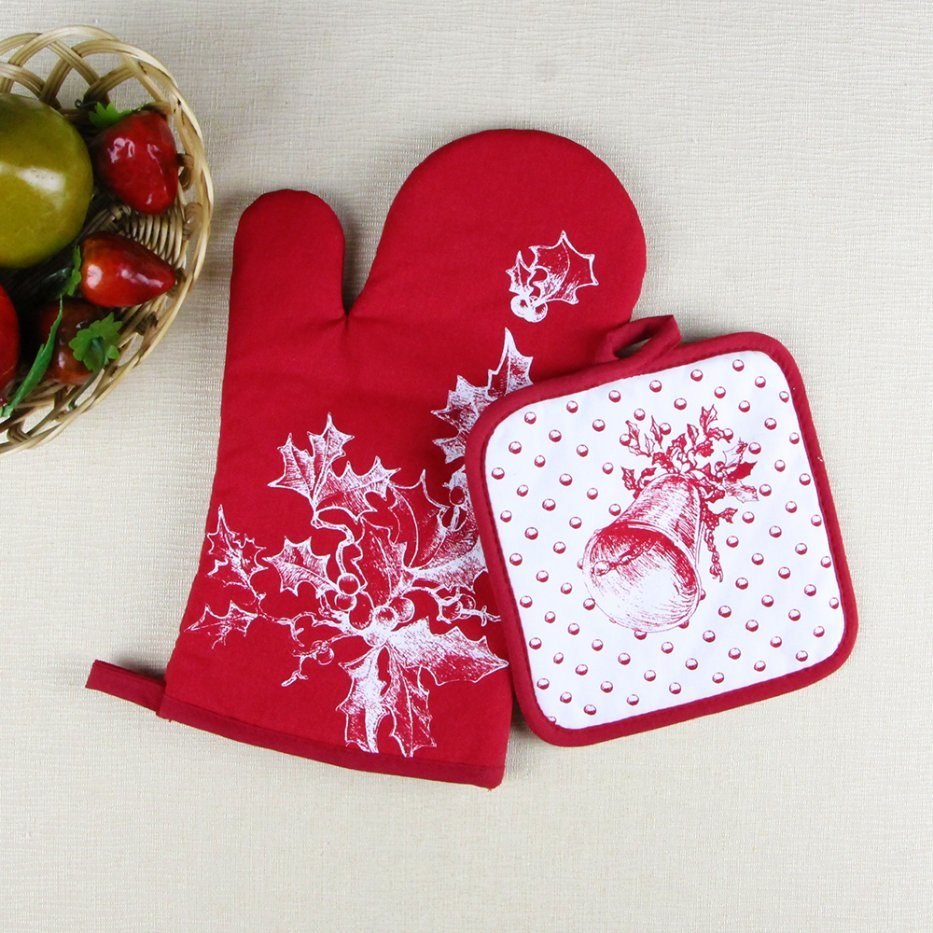 Household Gloves Cotton Pot Holders, For Kitchen