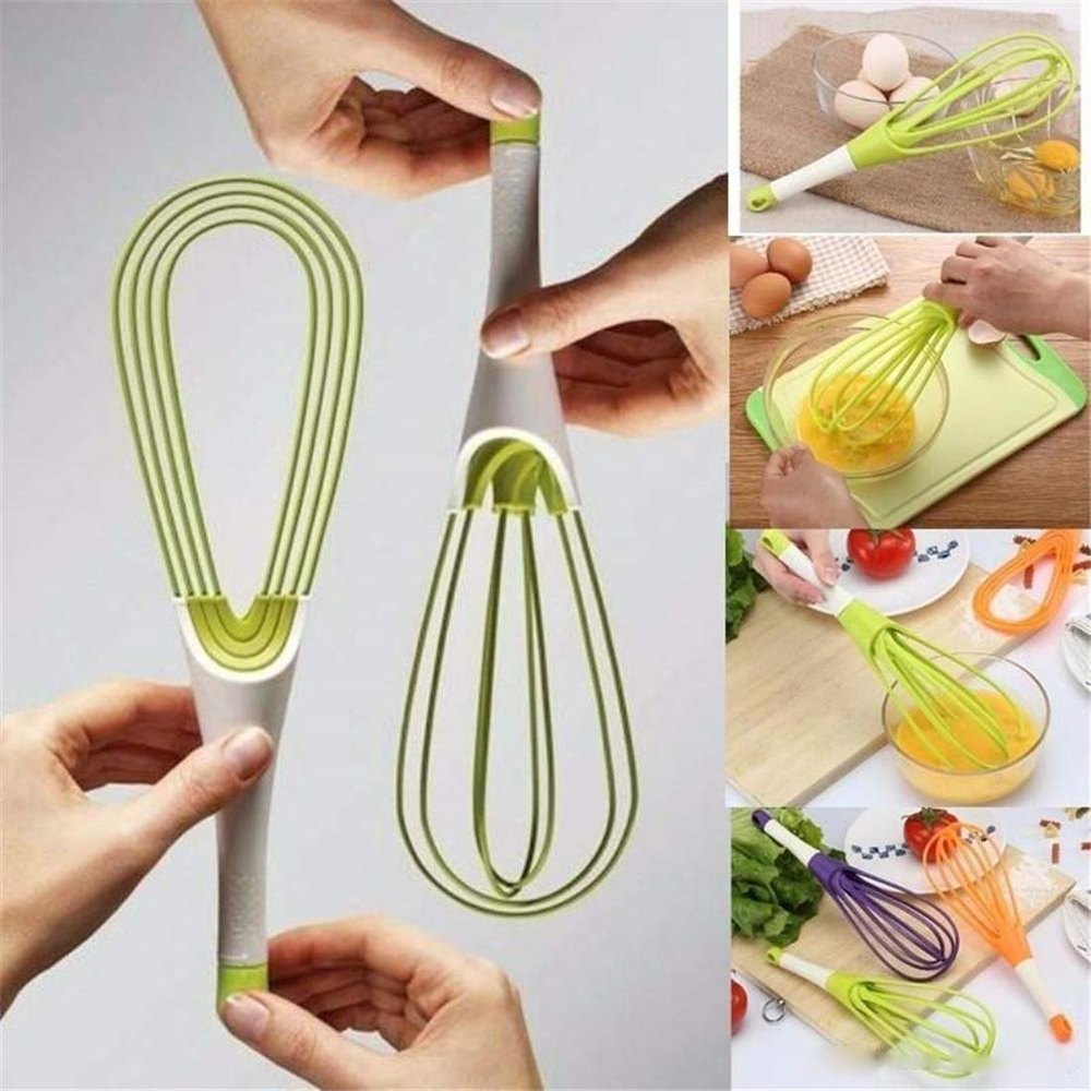 Plastic Whisker Magic Foldable Whisk Hand Blender Mixer