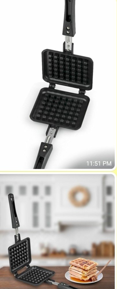 Anjali Cast Iron Waffle Maker, For Personal