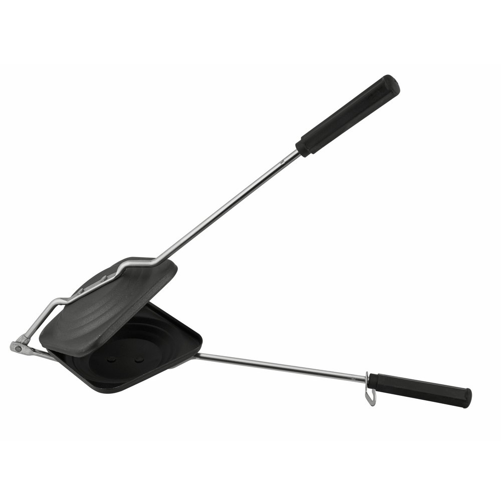 Black Aluminum Siddhi Nonstick Bakelite Handle Gas Toaster