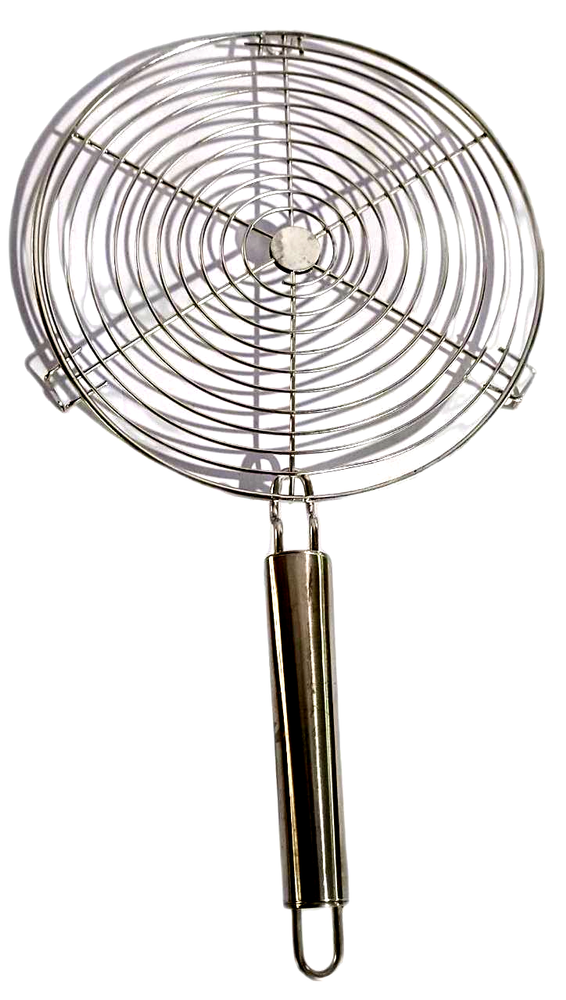 Round Stainless Steel Papad Roaster, Size: 8 Inch, Capacity: 1kg