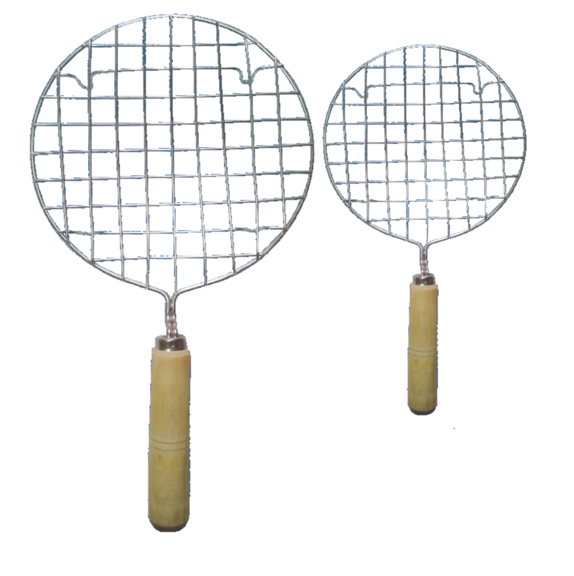 Mahakali Good Quality Stainless Steel Papad Roaster Jali, For Home And Resturant