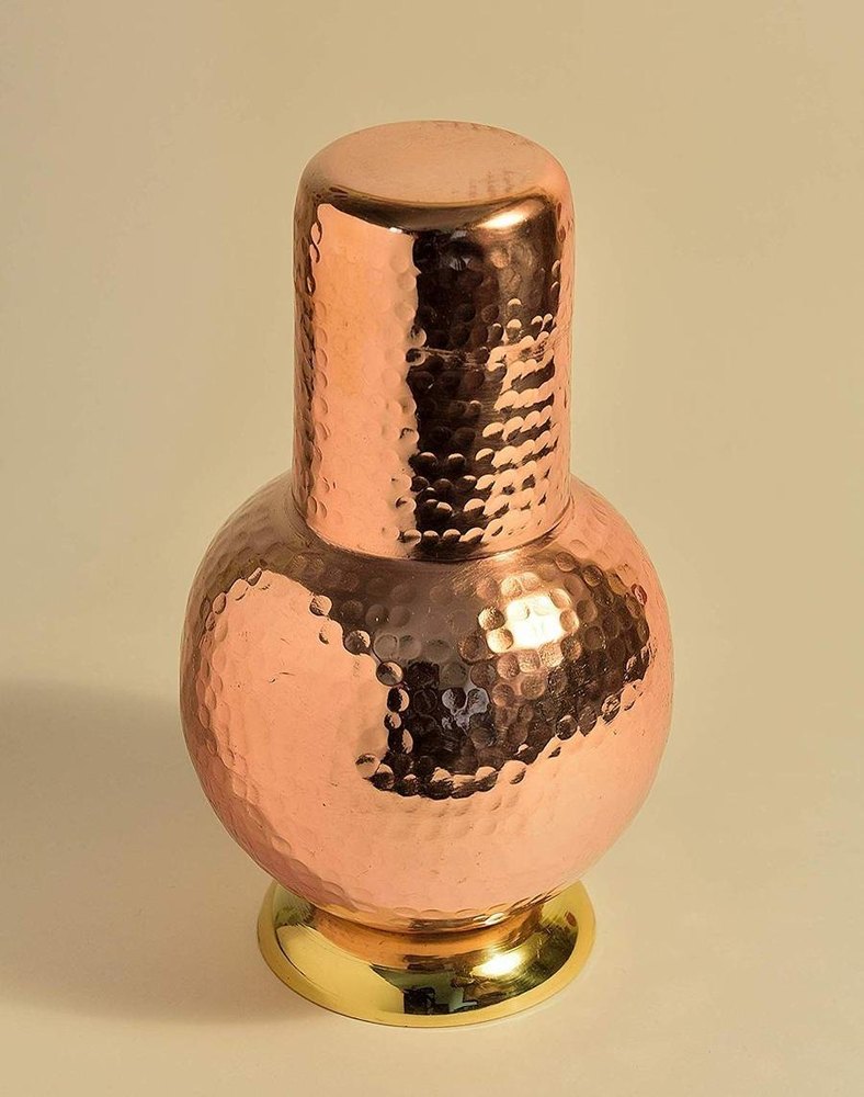 Copper Hammered Ganga Wati, For Home