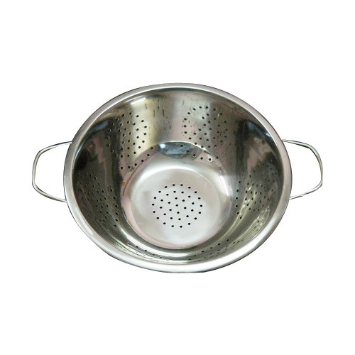 Stainless Steel Colander, For Hotel/Restaurant, Size: Standard