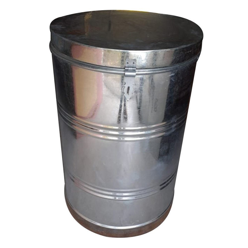 10mm Food Products Round Stainless Steel Drum, For Kitchen, 2.5feet