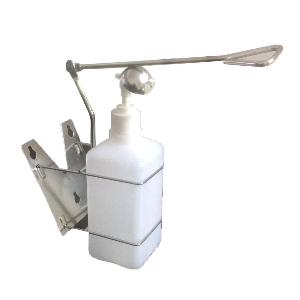 Manual Silver Stainless Steel Bottle Stand, For Hotel/Restaurant