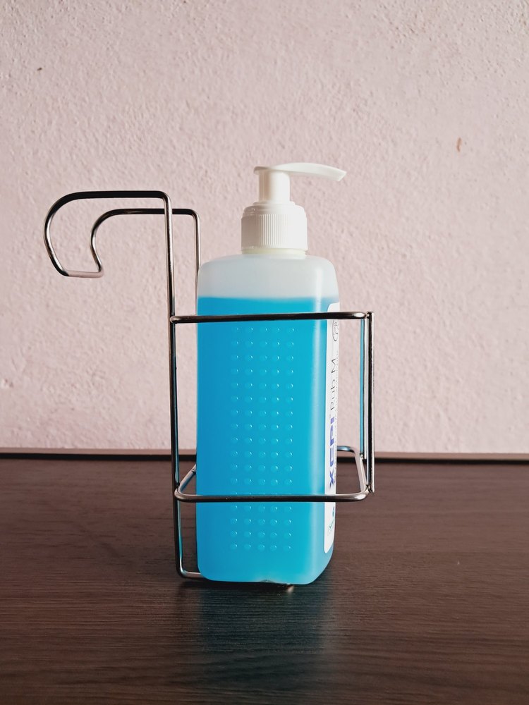 Stainless Steel Sterillium Bottle Stand, For Hospital, Size: Varies