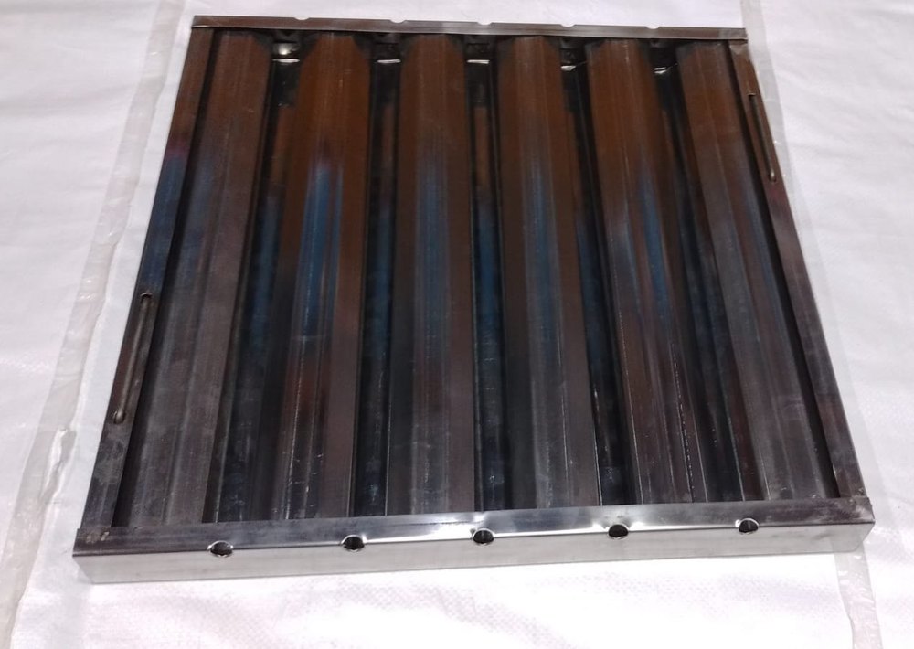 Polished Silver 20x20inch Stainless Steel Hood Filter