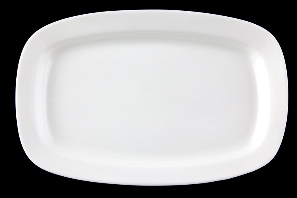 Platters Multicolor Porcelain Platter, Size: Various