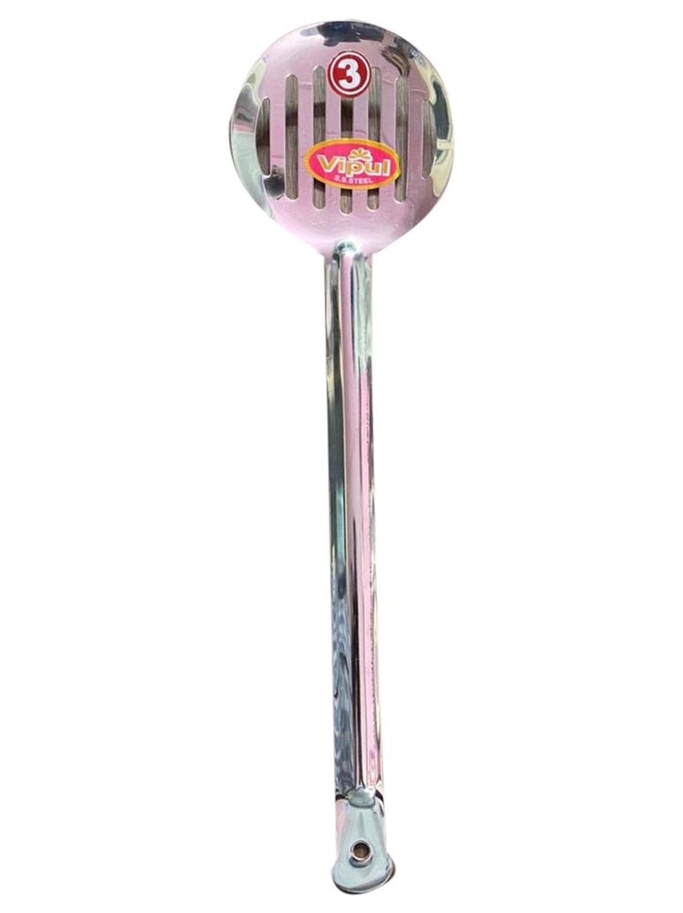 Silver 3 No Stainless Steel Sugar Skimmer