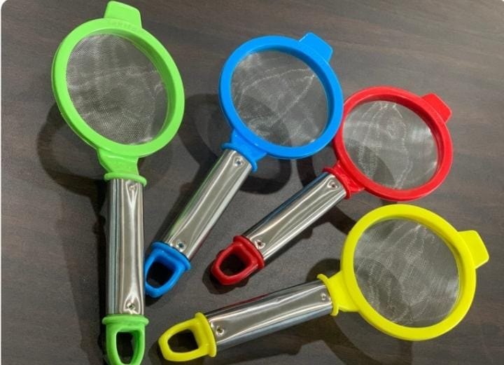 Sanskar Plastic Round Soup Strainer