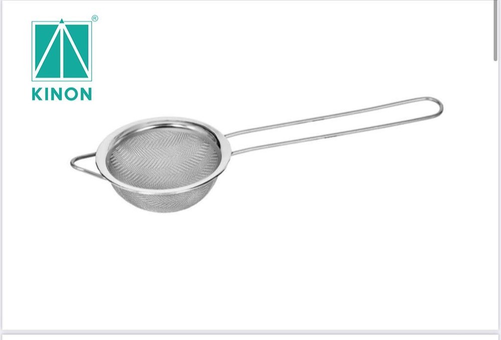 Chrome Silver Kinon SS Wire Tea Strainer, For Home