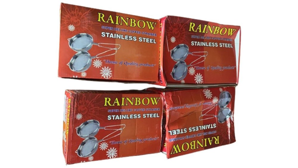 Silver Stainless Steel Coffee Strainer, For Home