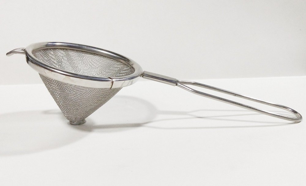 SK Brand Stainless Steel Finish Conical Tea & Coffee Strainer, For Kitchen Ware