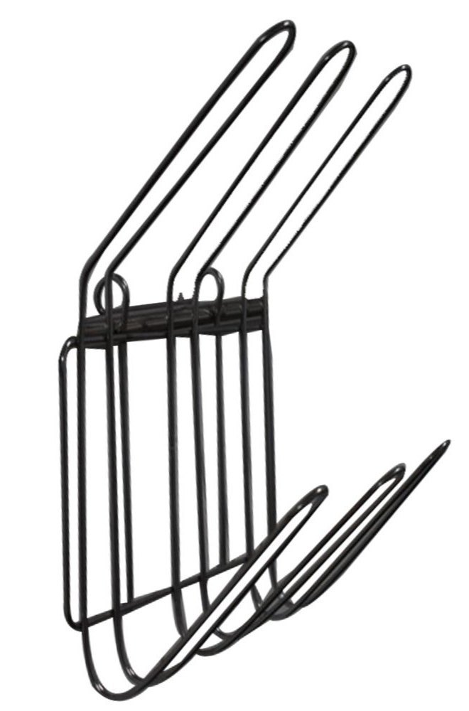 Wall Mounted SS Glass Holder, For Kitchen, Number Of Holder: 6