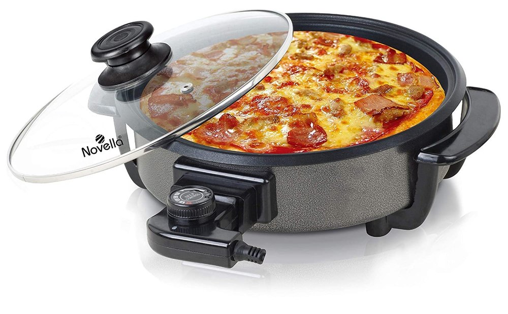 Multicolor Metal Nouvetta Electric Pizza Pan