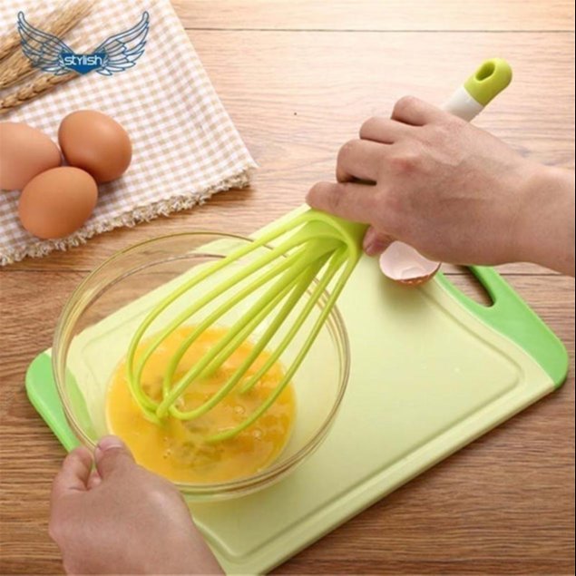 Plastic Whisk Mixer For Milk, Coffee, Egg, Juice Balloon Whisk (0751)