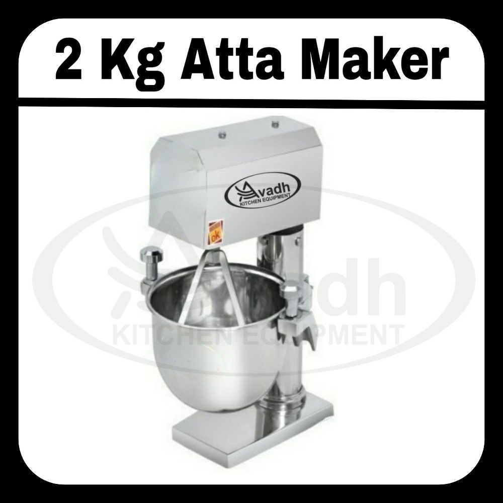 Stainless Steel Avadh 2kg Dough Knider Machine