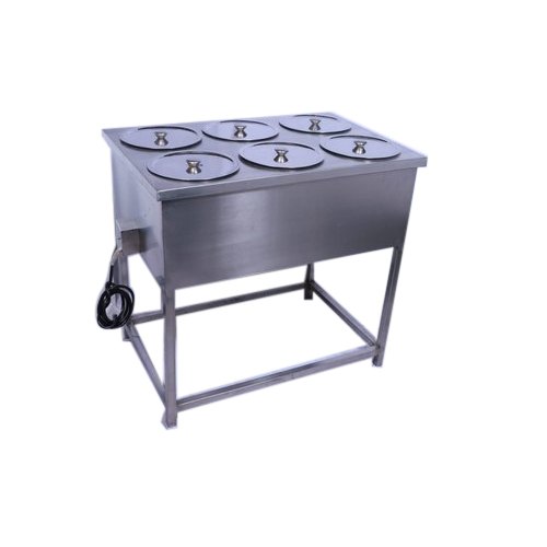 Stainless Steel Bain Marie, 220 V, for Commercial Kitchen
