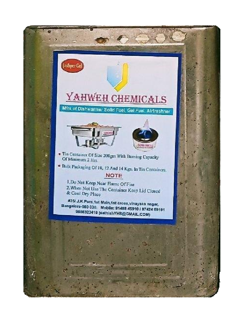 Rectangular 10Kg Chafing Fuel Gel, For Hotel, Packaging Type: Tin