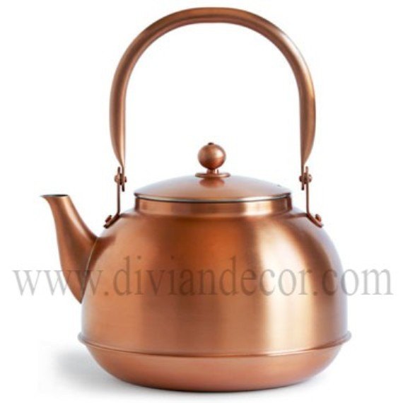 Plain Pure Copper kettle, For Home and Hotel