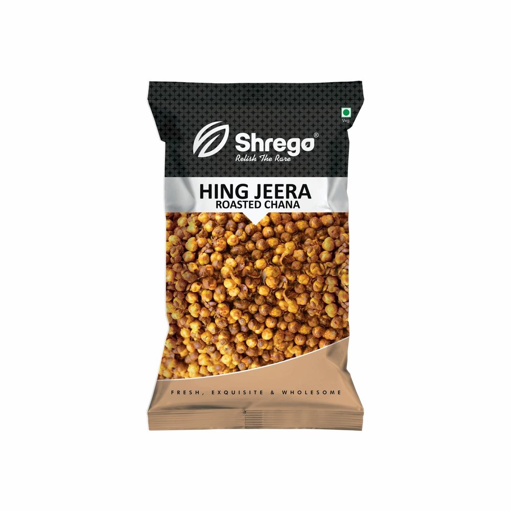 Shrego Hing Jeera Roasted Chana 150g (Vacuum Packed)