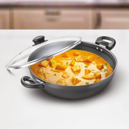 Judge Ha Vista Kadai Glass Lid 30cm