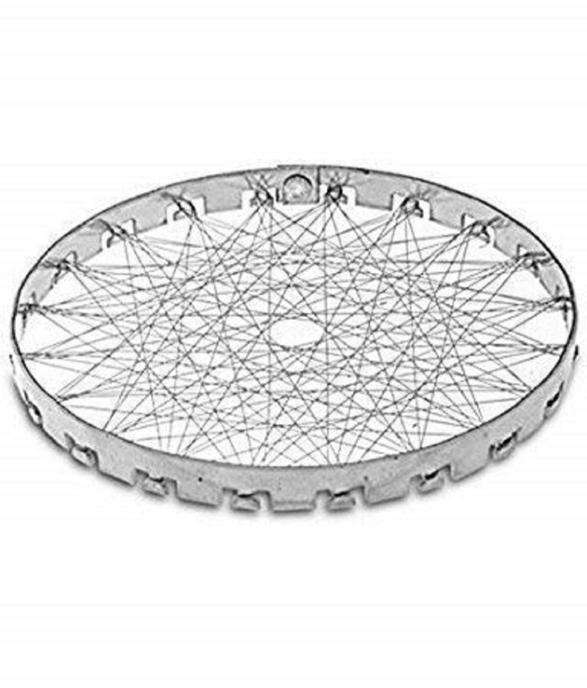 Silver Plate Holder Stainless Steel Gas Saver Jali, For Home