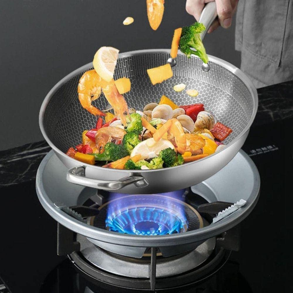 Gas Saver Burner Stand For Home Gas Stove Fire & Windproof Energy Saving Stand
