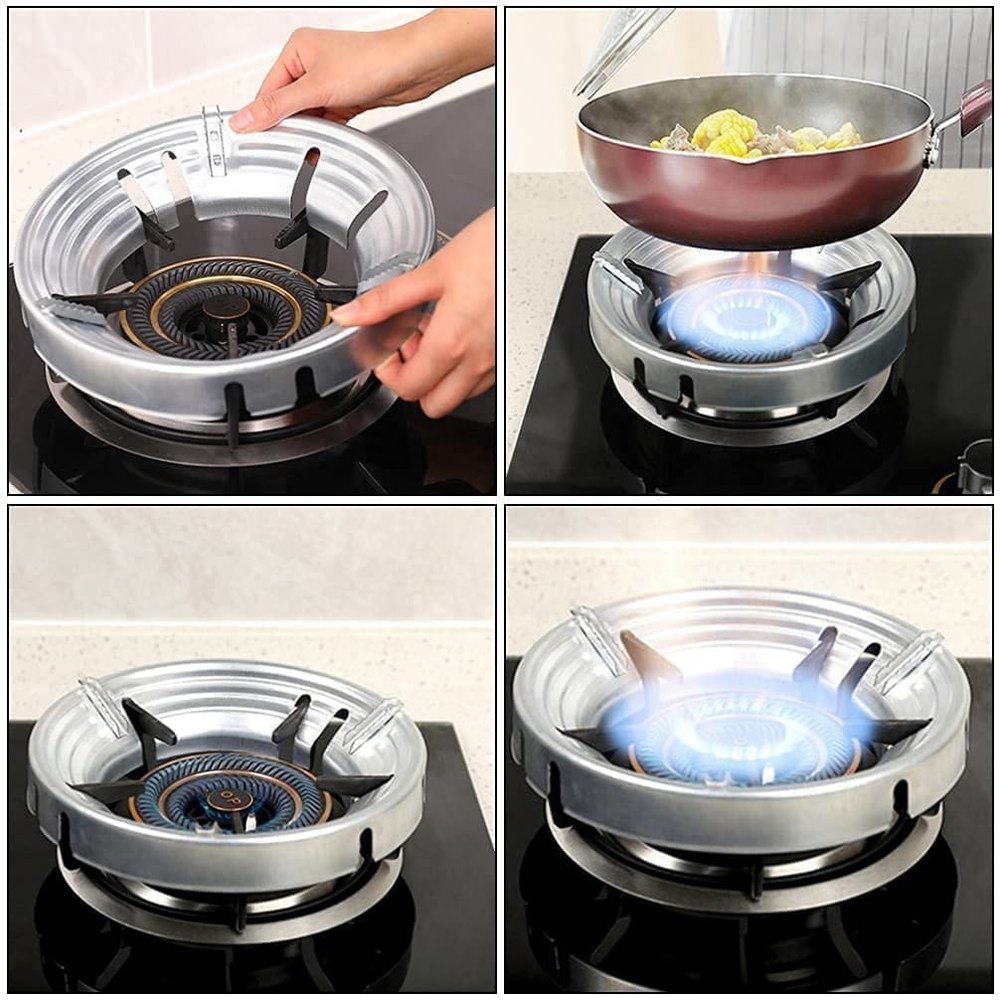 Gas Saver Round Burner Stand, For Restaurant