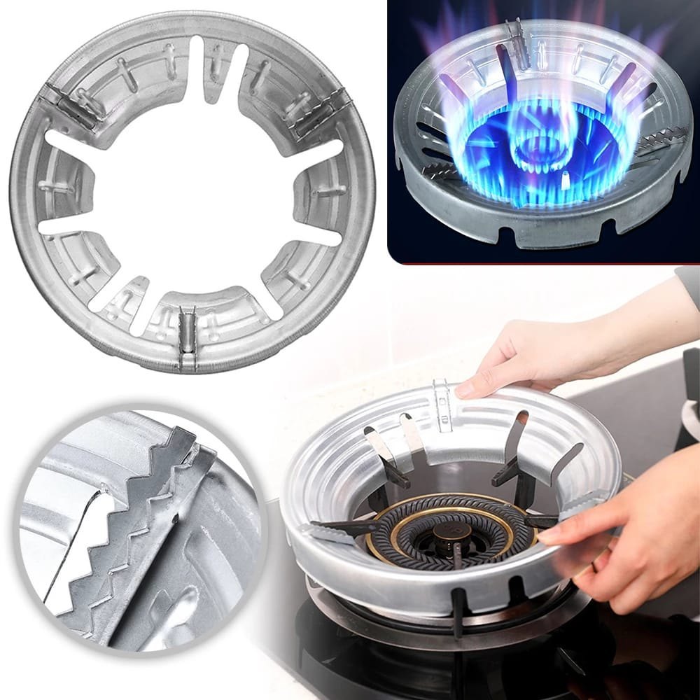 Silver Round Gas Saver Burner Stand, For KITCHENWEAR ACCESSORIES