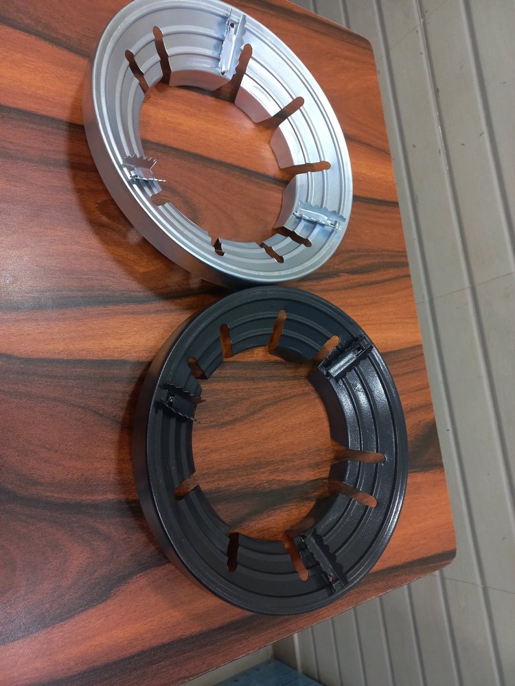 Silver Steel Gas Saver Jali
